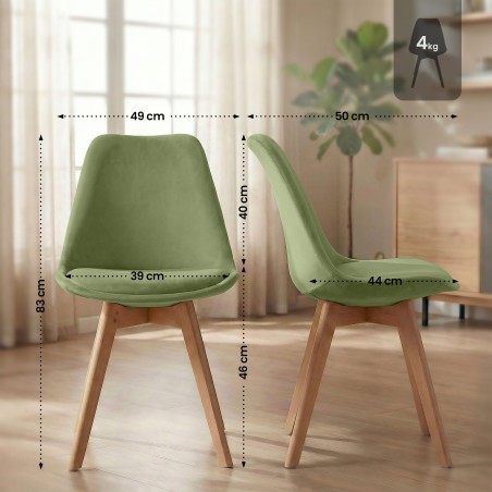 Chaises Duane