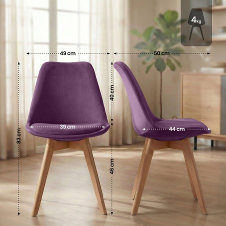 Chaises Duane