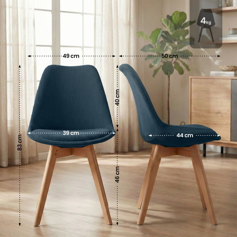 Chaises Duane