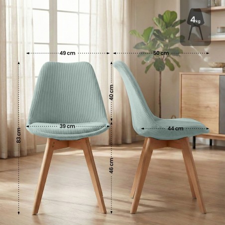 Chaises Duane