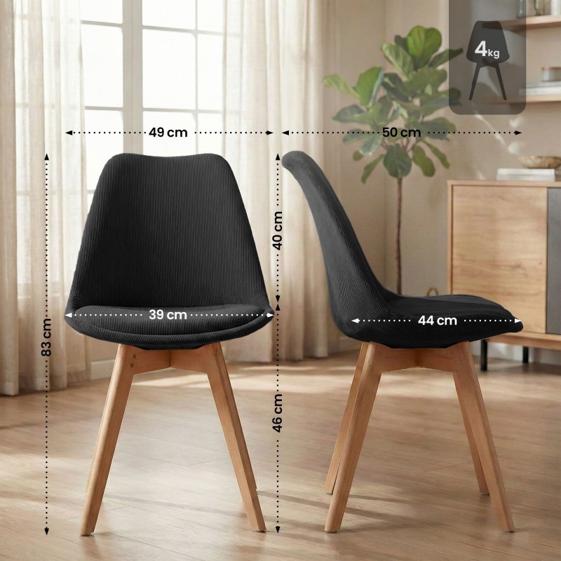 Chaises Duane