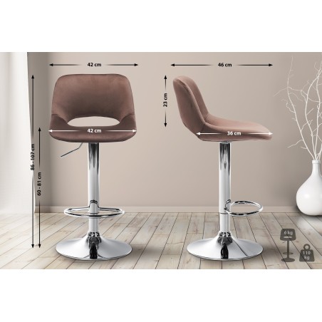 Tabourets de bar Brewer