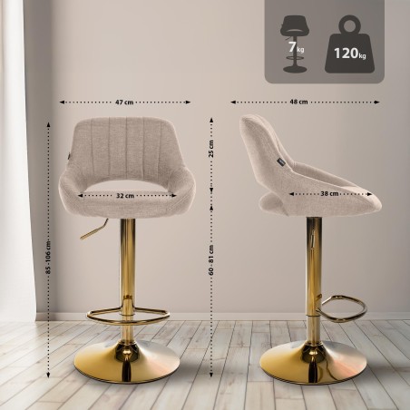 Tabouret de bar Milet
