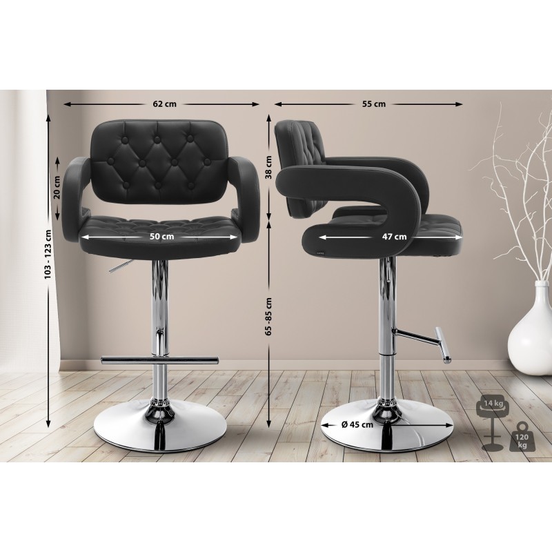 Fauteuil de bar Kingly