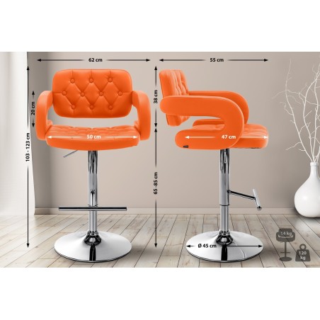 Fauteuil de bar Kingly