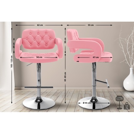 Fauteuil de bar Kingly