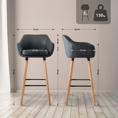 Tabouret de bar Thompson