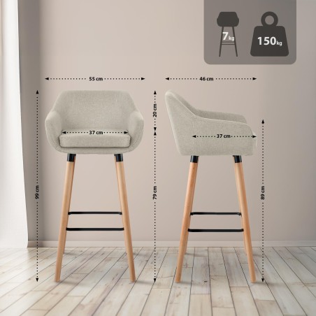 Tabouret de bar Thompson