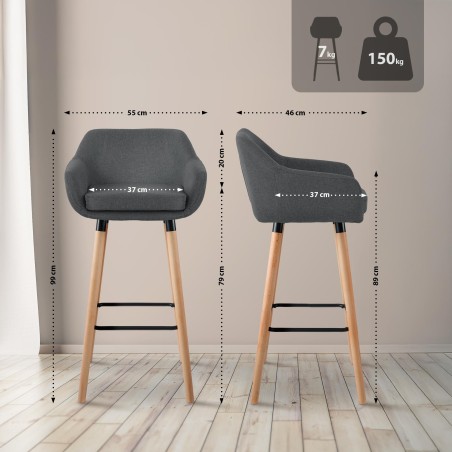 Tabouret de bar Thompson