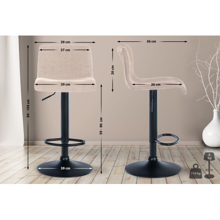 Tabouret de bar Putney