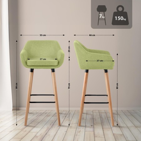 Tabouret de bar Thompson