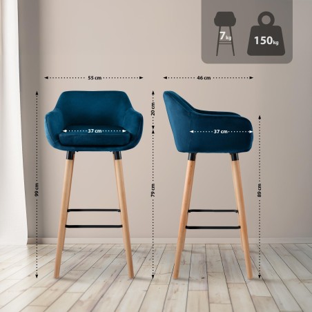 Tabouret de bar Thompson
