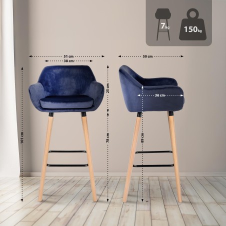 Tabouret de bar Thompson