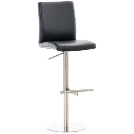 Tabouret de bar Compton — Similicuir · Noir