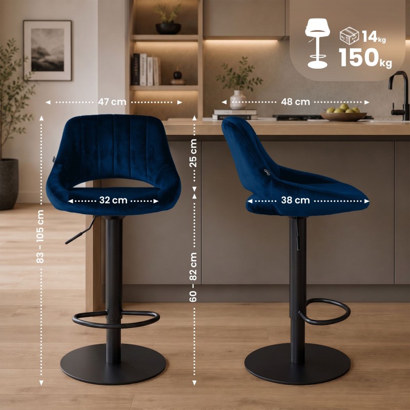 Tabouret de bar Mott