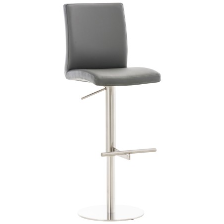 Tabouret de bar Compton — Similicuir · Gris