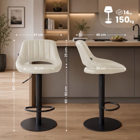 Tabouret de bar Mott