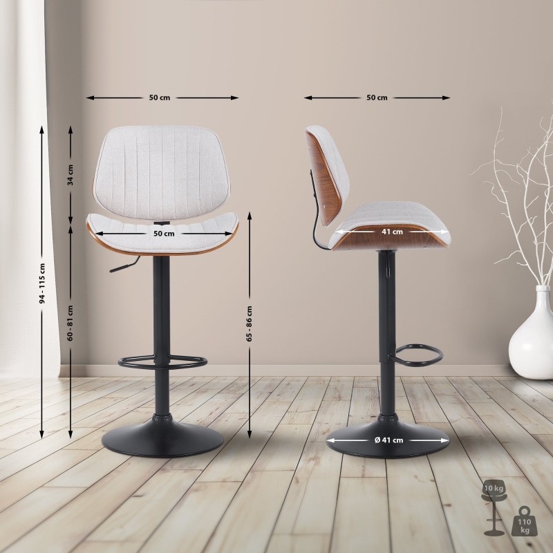 Tabouret de bar Brixton