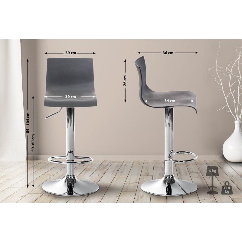 Tabouret de bar Bleecker