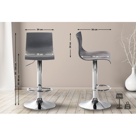 Tabouret de bar Bleecker