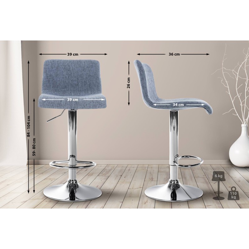 Tabouret de bar Bleecker