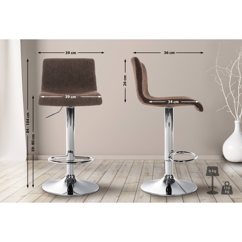 Tabouret de bar Bleecker