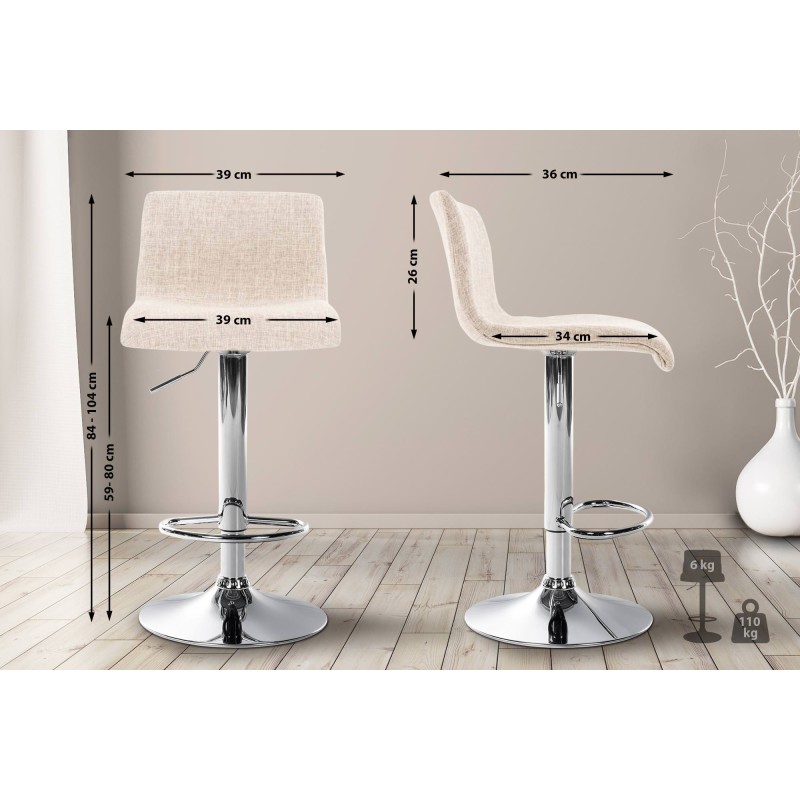 Tabouret de bar Bleecker