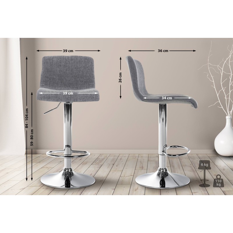 Tabouret de bar Bleecker