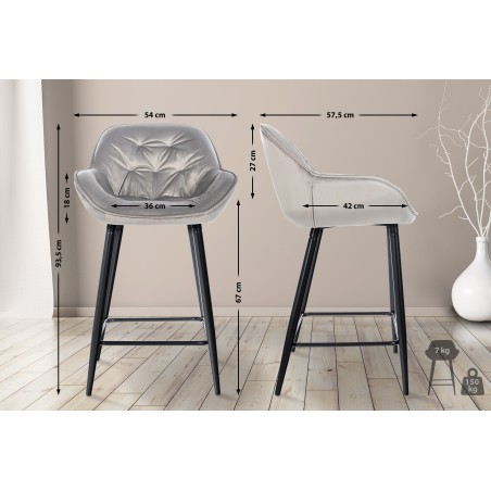 Tabouret de bar Hackney