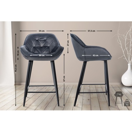 Tabouret de bar Hackney