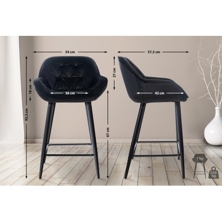 Tabouret de bar Hackney