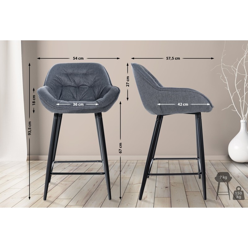 Tabouret de bar Hackney