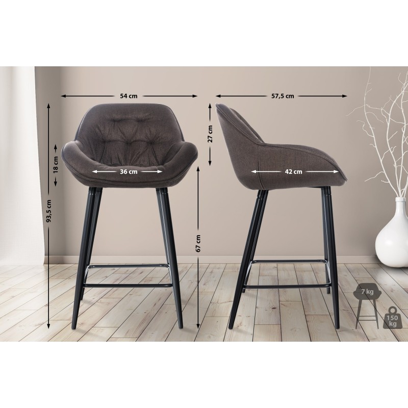 Tabouret de bar Hackney