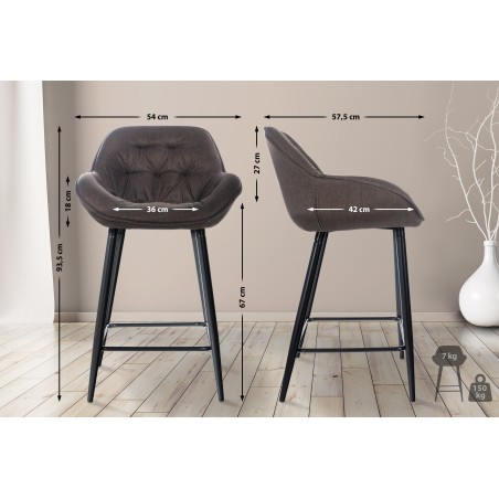 Tabouret de bar Hackney