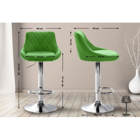Tabouret de bar Crosby