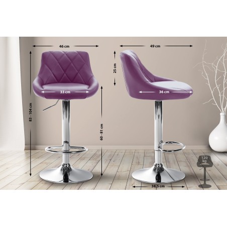 Tabouret de bar Crosby