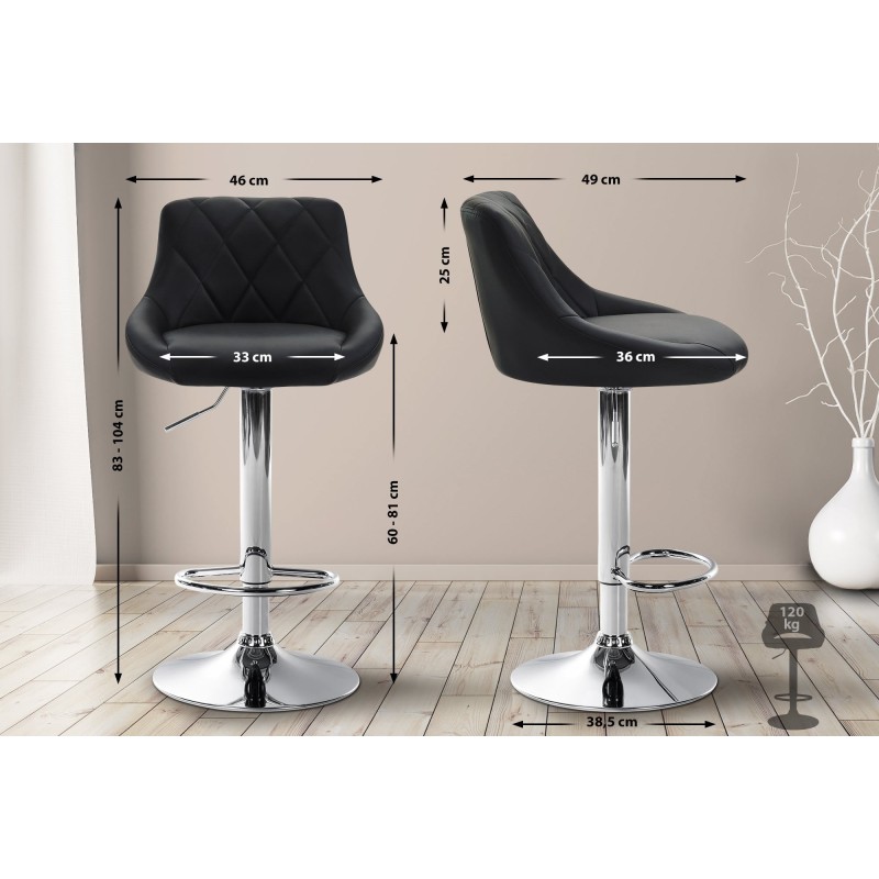 Tabouret de bar Crosby