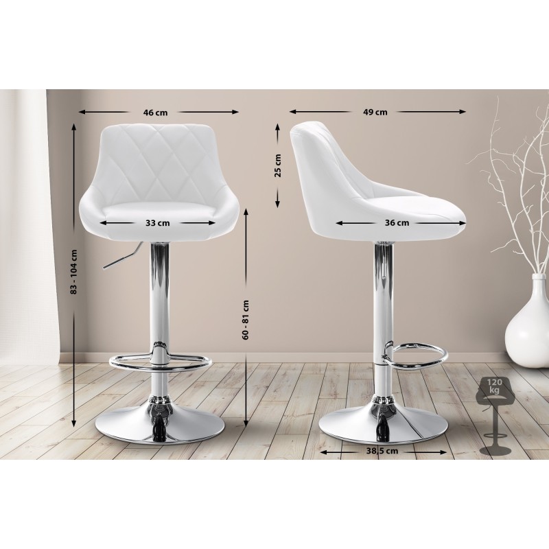 Tabouret de bar Crosby