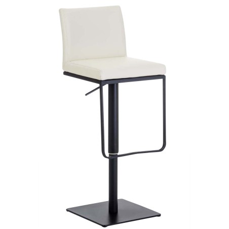 Tabouret de bar Belgravia — Similicuir · Crème