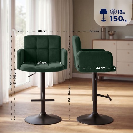 Fauteuil de bar Lafayette