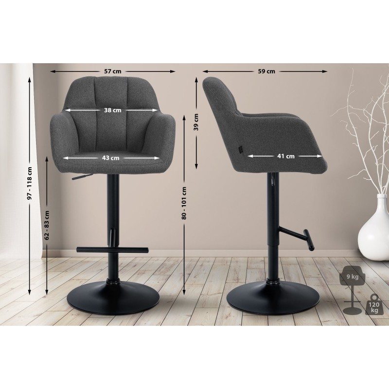 Fauteuil de bar Varick