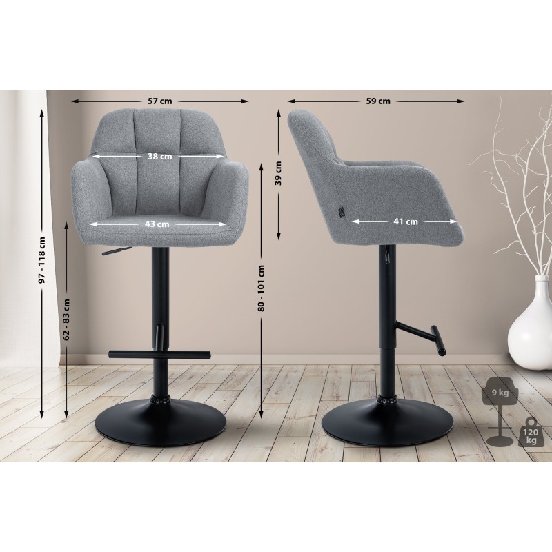 Fauteuil de bar Varick