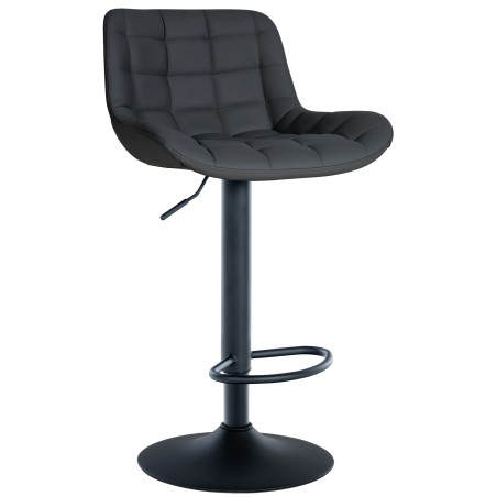 Tabouret de bar Tribeca — Similicuir · Noir