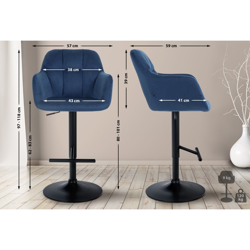 Fauteuil de bar Varick