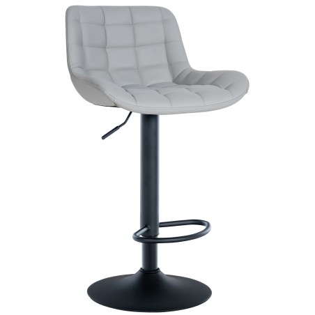 Tabouret de bar Tribeca — Similicuir · Gris