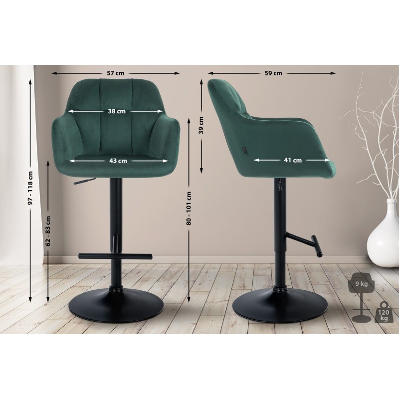 Fauteuil de bar Varick