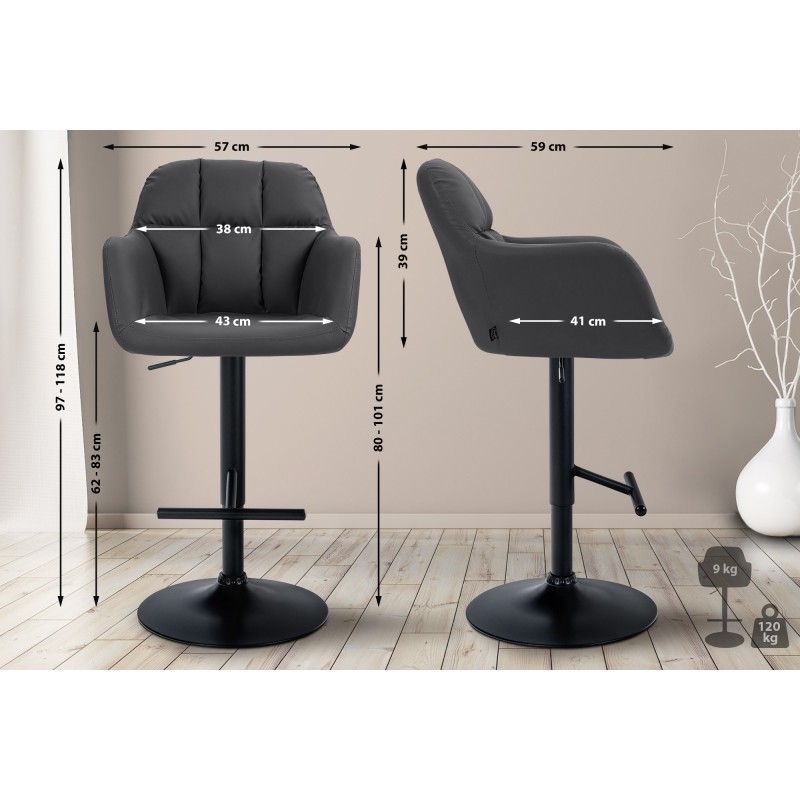 Fauteuil de bar Varick
