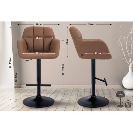 Fauteuil de bar Varick