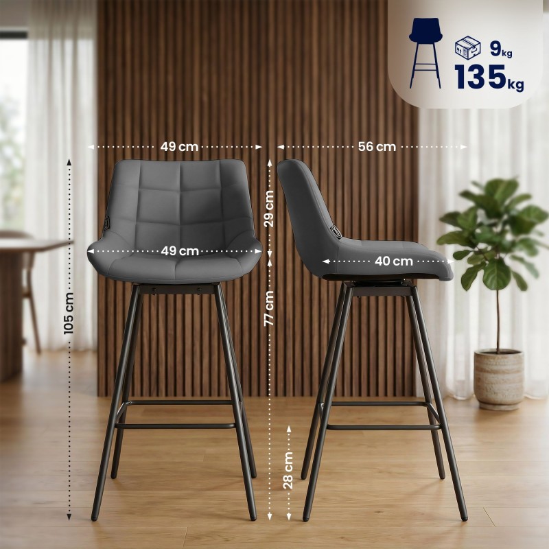 Tabouret de bar Dalston