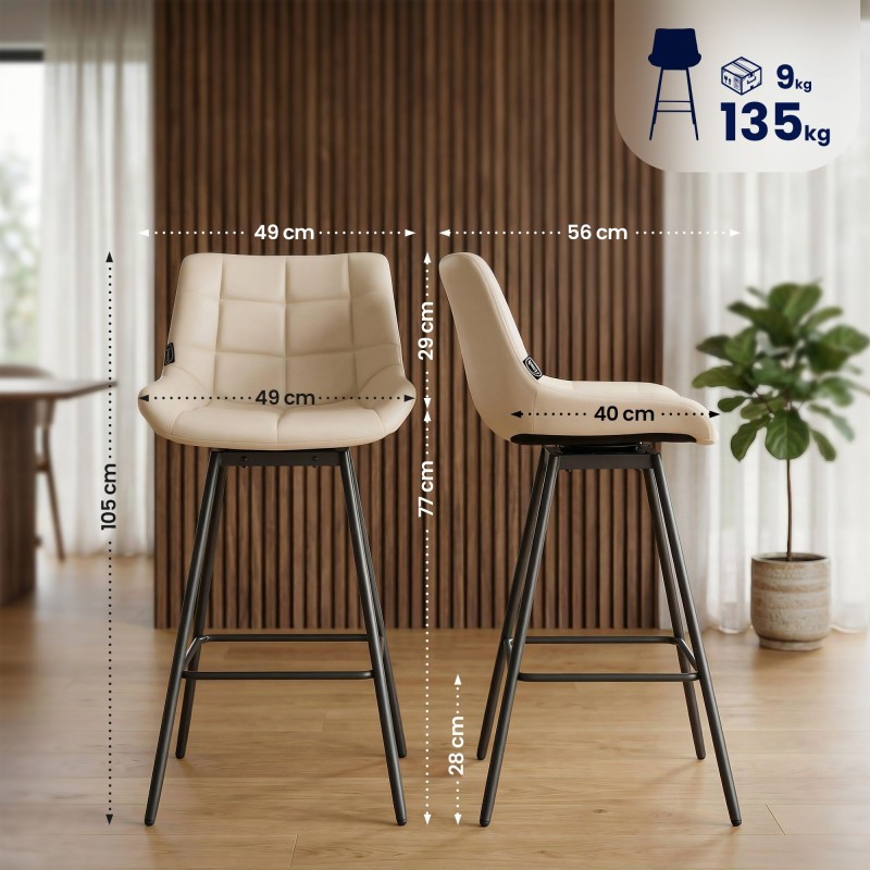 Tabouret de bar Dalston
